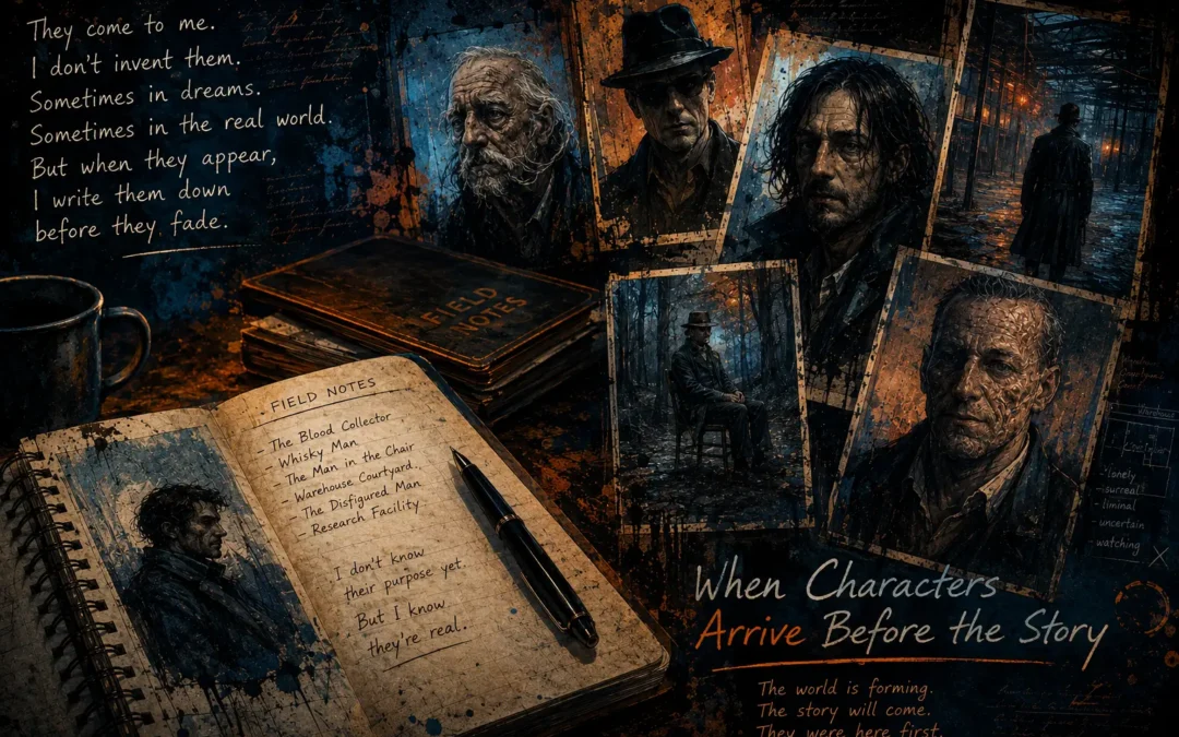 When Characters Arrive Before the Story | Paul M. Newbery